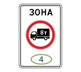 знак 5.36
